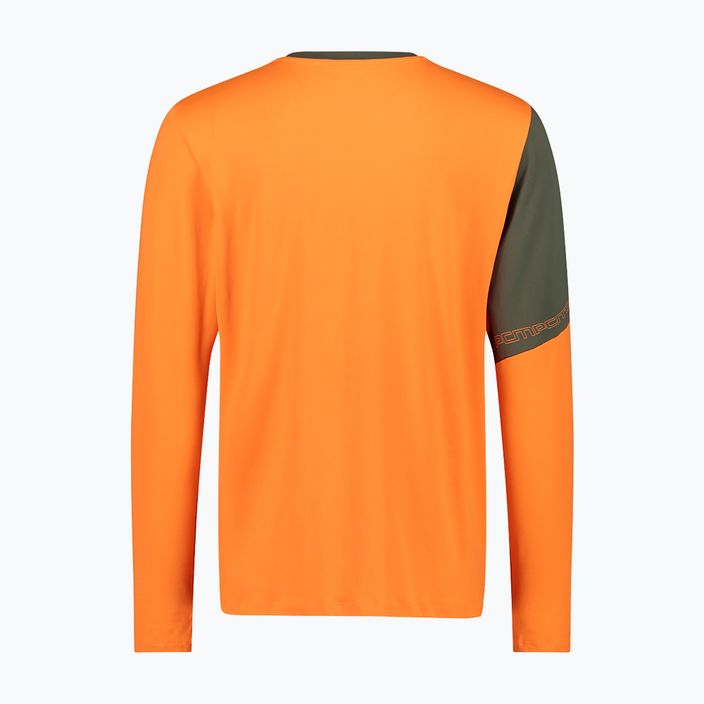 Longsleeve męski CMP 34N1747 fanta fluo 2