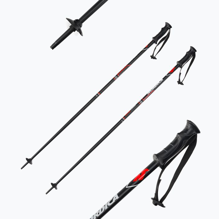 Kije narciarskie Nordica Primo Uni black/red 5