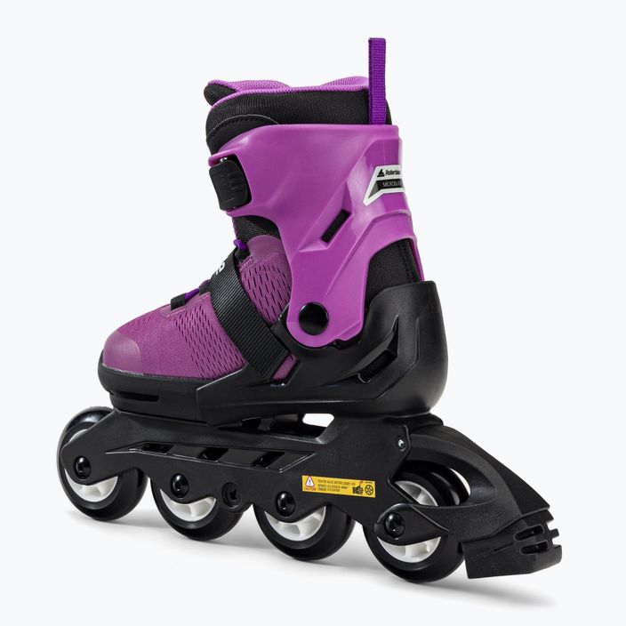 Rolki dziecięce Rollerblade Microblade fioletowe 07221900 9C4 3