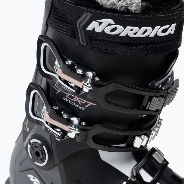 Buty narciarskie damskie Nordica Sportmachine 3 75 W black/anthracite/rose 7