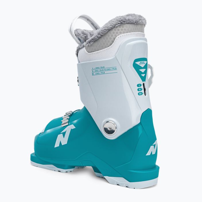 Buty narciarskie dziecięce Nordica Speedmachine J2 light blue/white/pink 2
