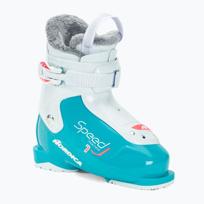 Buty narciarskie dziecięce Nordica Speedmachine J1 light blue/white/pink
