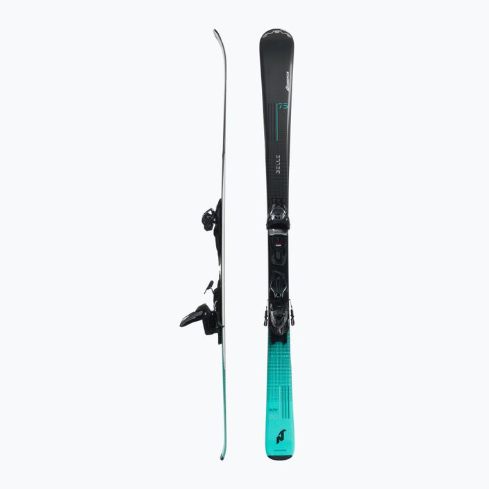 Narty zjazdowe Nordica Belle 75 + wiązania TP2 10 anthracite/teal 2