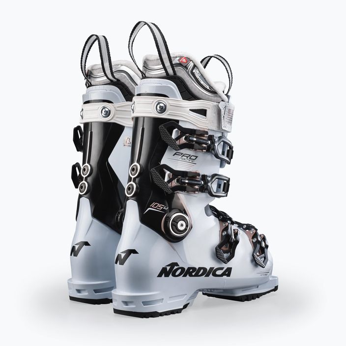 Buty narciarskie damskie Nordica Pro Machine 105 W GW white/black/pink 12