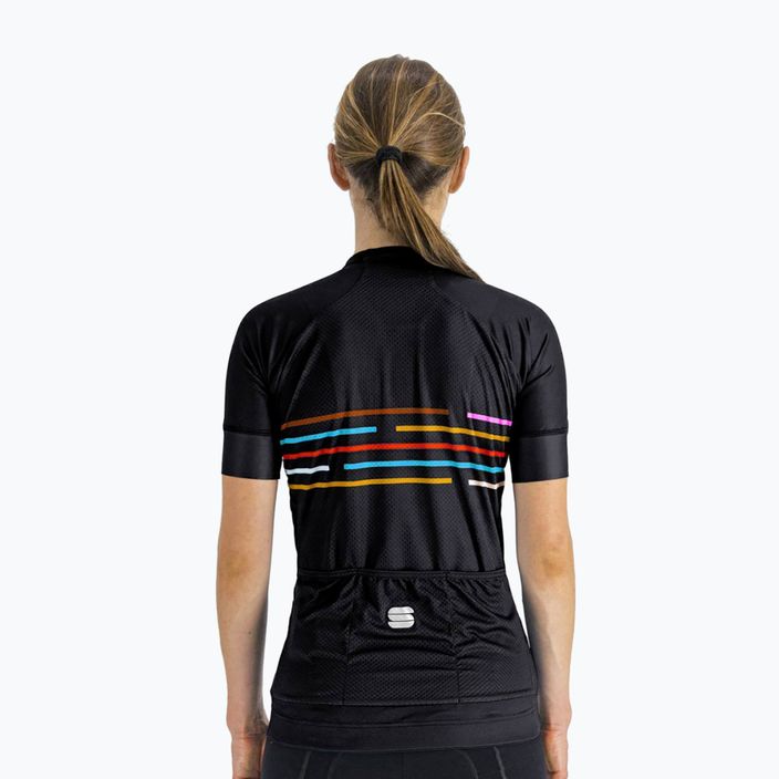 Koszulka rowerowa damska Sportful Vélodrome black 2