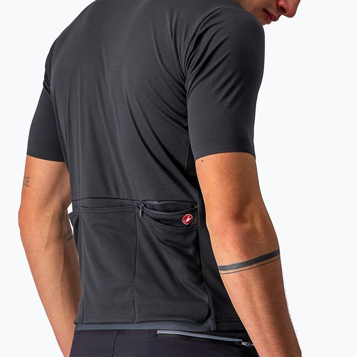 Koszulka rowerowa męska Castelli Unlimited Allroad dark gray 4