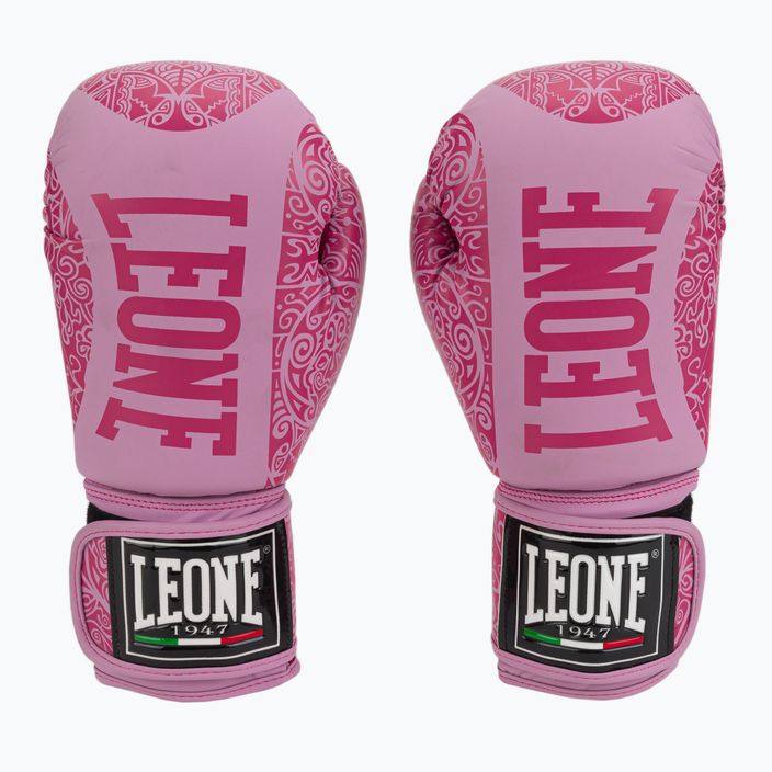Rękawice bokserskie LEONE 1947 Maori pink