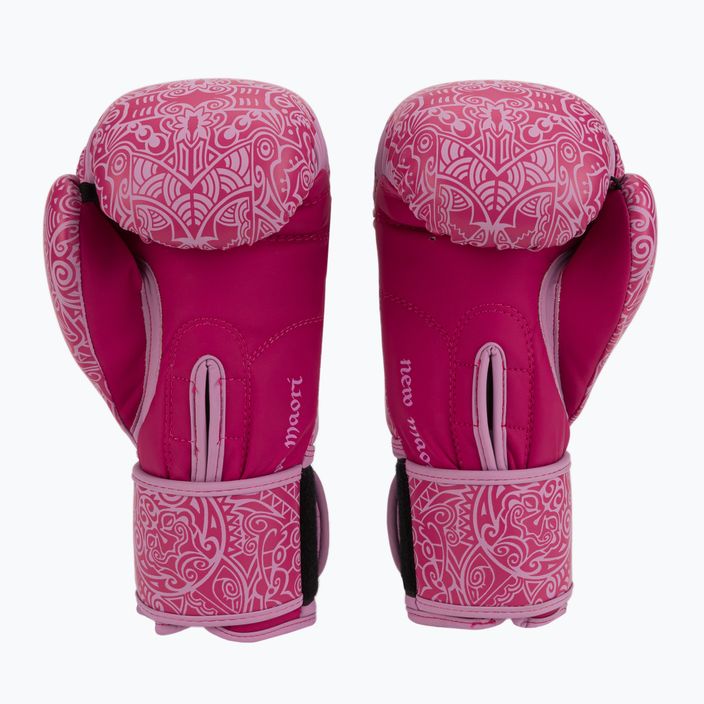 Rękawice bokserskie LEONE 1947 Maori pink 2