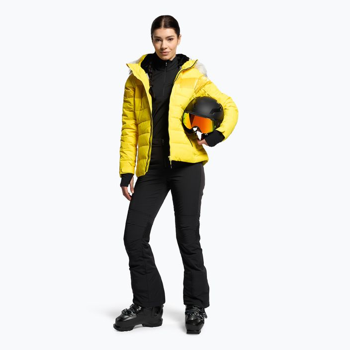 Kurtka narciarska damska CMP żółta 30W0686/R411 2