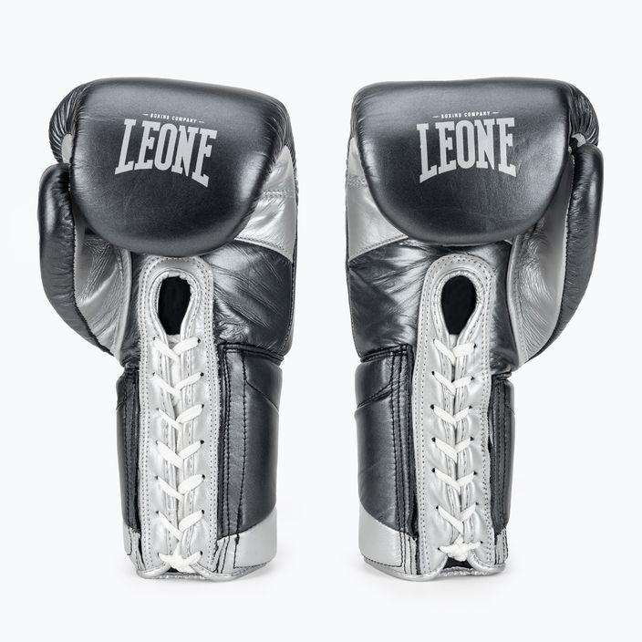 Rękawice bokserskie LEONE 1947 Authentic 2 slate grey 2
