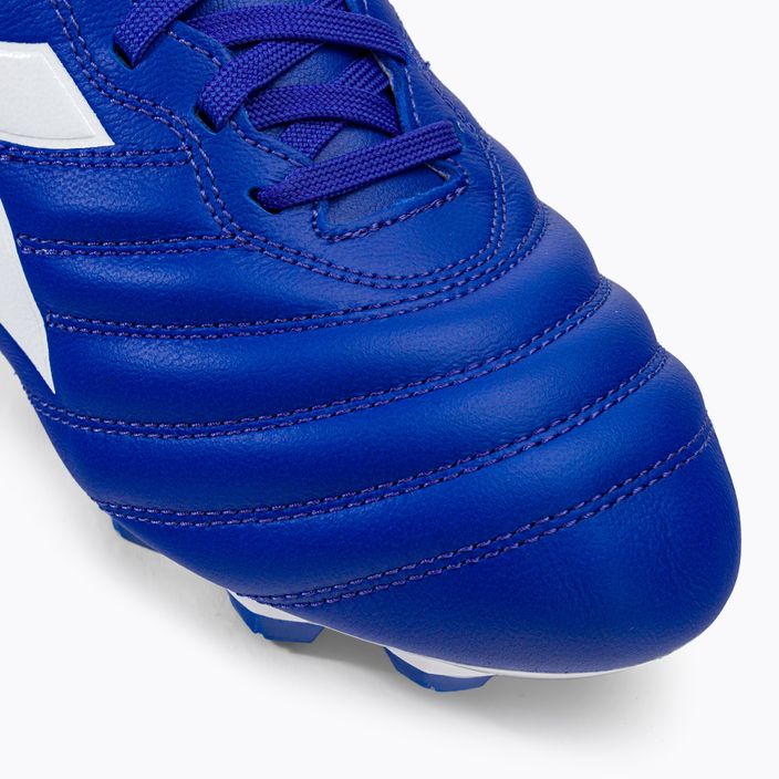 Buty piłkarskie dziecięce Diadora Brasil Elite 2 LT LPU Y niebieskie DD-101.178866-D0336-34 7