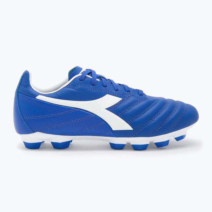Buty piłkarskie dziecięce Diadora Brasil Elite 2 LT LPU Y niebieskie DD-101.178866-D0336-34 10