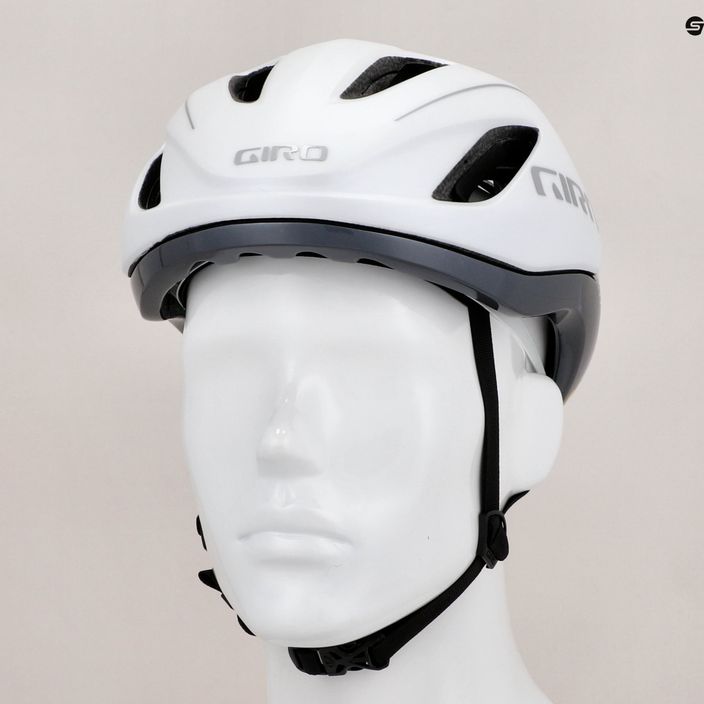 Kask rowerowy Giro Vanquish Integrated Mips matte white/silver 12