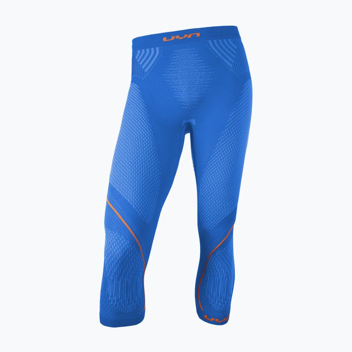 Spodnie termoaktywne męskie UYN Evolutyon UW Medium blue/blue/orange shiny 9