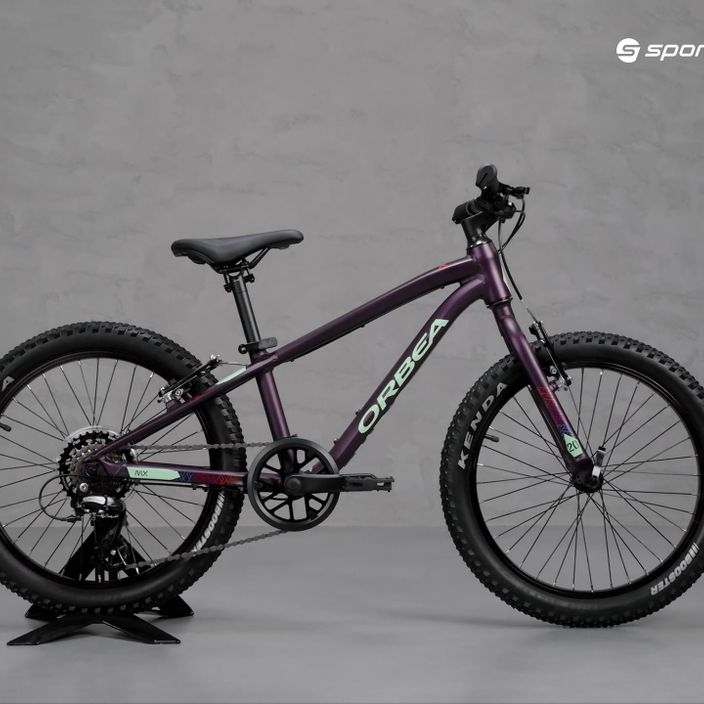 Rower dziecięcy Orbea MX 20 Dirt 2023 purple/mint 9