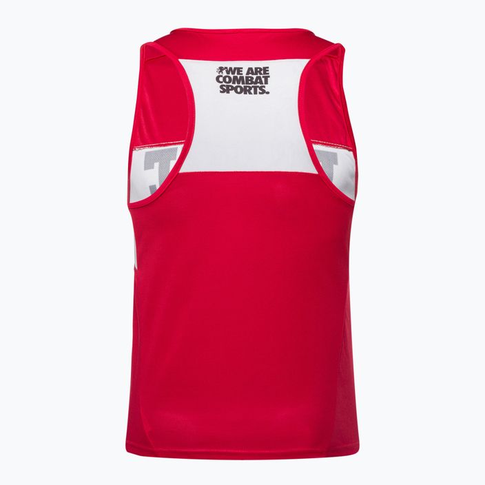 Tank top treningowy LEONE 1947 Shock Boxing red 4