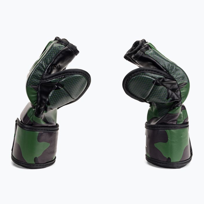 Rękawice grapplingowe LEONE 1947 Camouflage MMA green mimetic 4