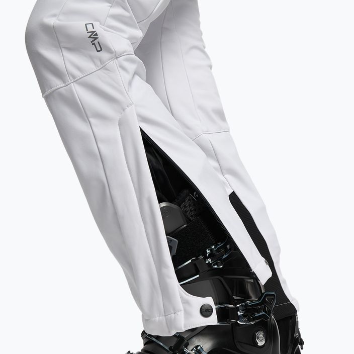Spodnie narciarskie damskie CMP białe 3W03106/88BG 7