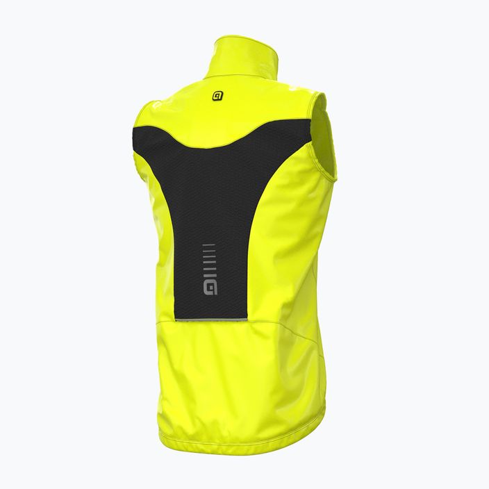 Kamizelka rowerowa męska Alé Light Pack fluorescent yellow 4