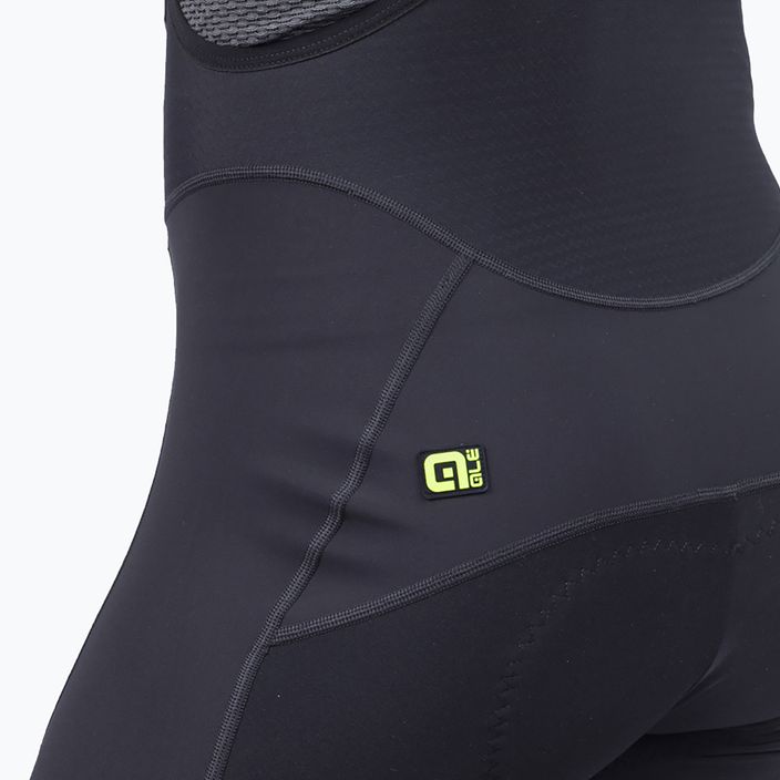 Spodnie rowerowe męskie Alé Clima Warm Bibtights black 5