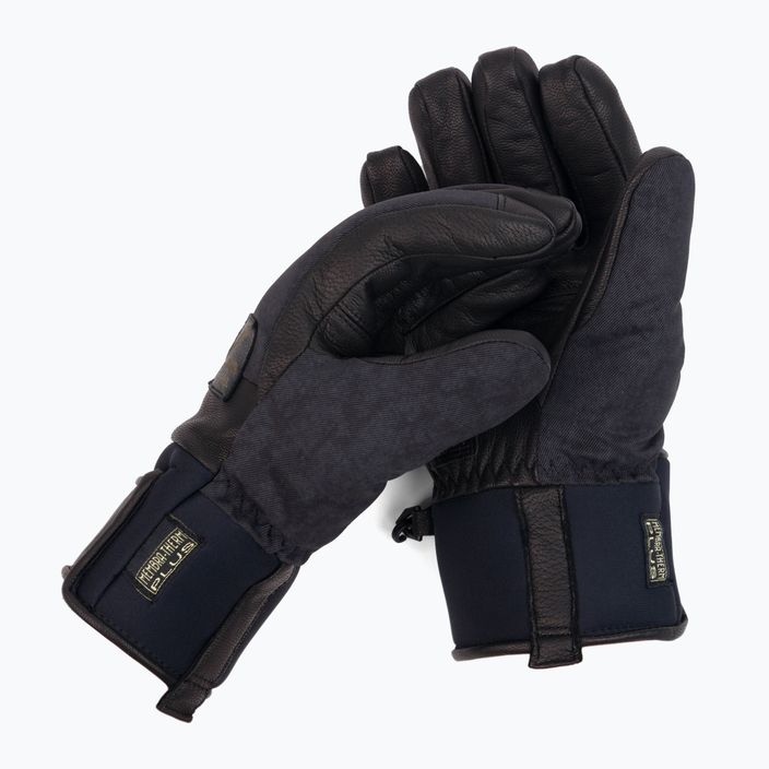 Rękawice snowboardowe męskie Level Rover black/grey