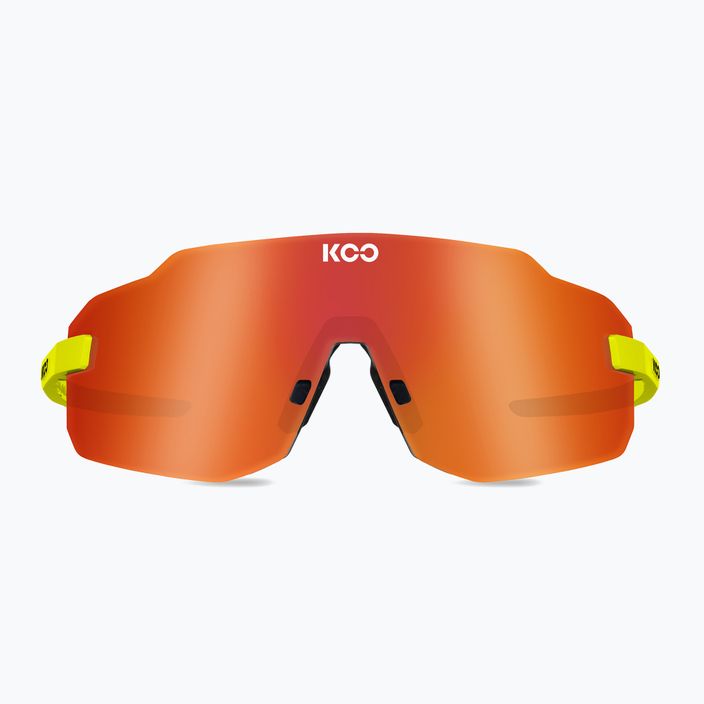 Okulary przeciwsłoneczne Koo Supernova yellow fluo/red mirror 2