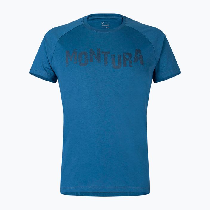 Koszulka męska Montura Karok deep blue delave