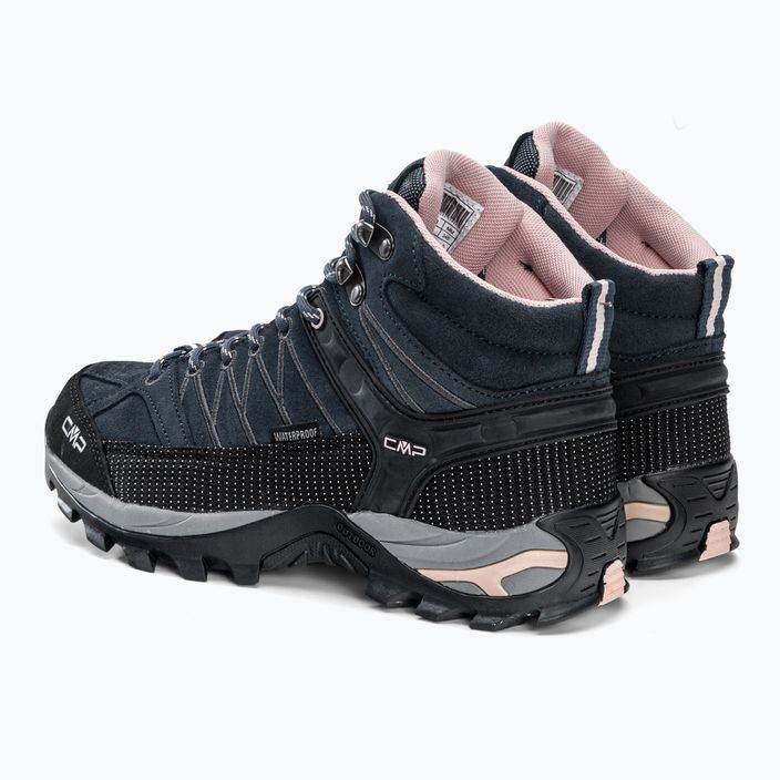 Buty trekkingowe damskie CMP Rigel Mid Wp asphalt/antracite/rose 3