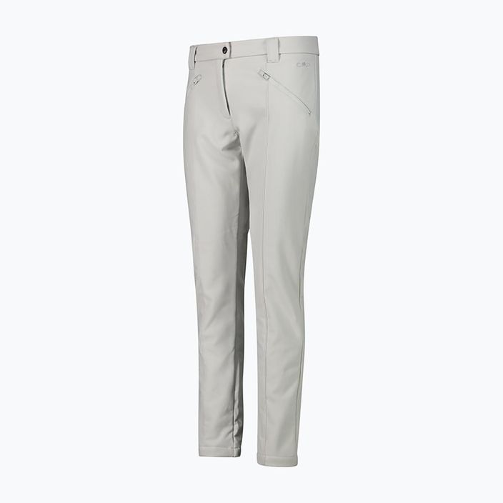 Spodnie softshell damskie CMP Long białe 3A11266/A219 2