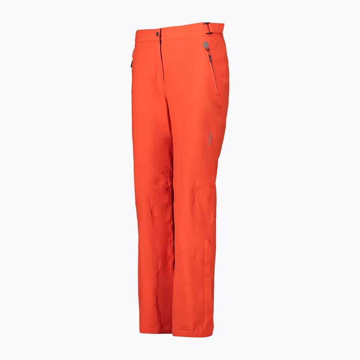 Spodnie narciarskie damskie CMP pomarańczowe 3W18596N/C827 10