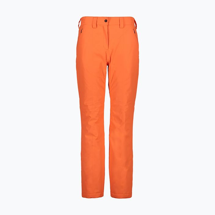 Spodnie narciarskie damskie CMP pomarańczowe 3W20636/C596 8