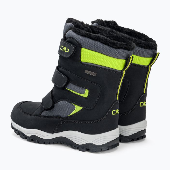 Buty trekkingowe dziecięce CMP Hexis Snowboots czarne 30Q4634 3