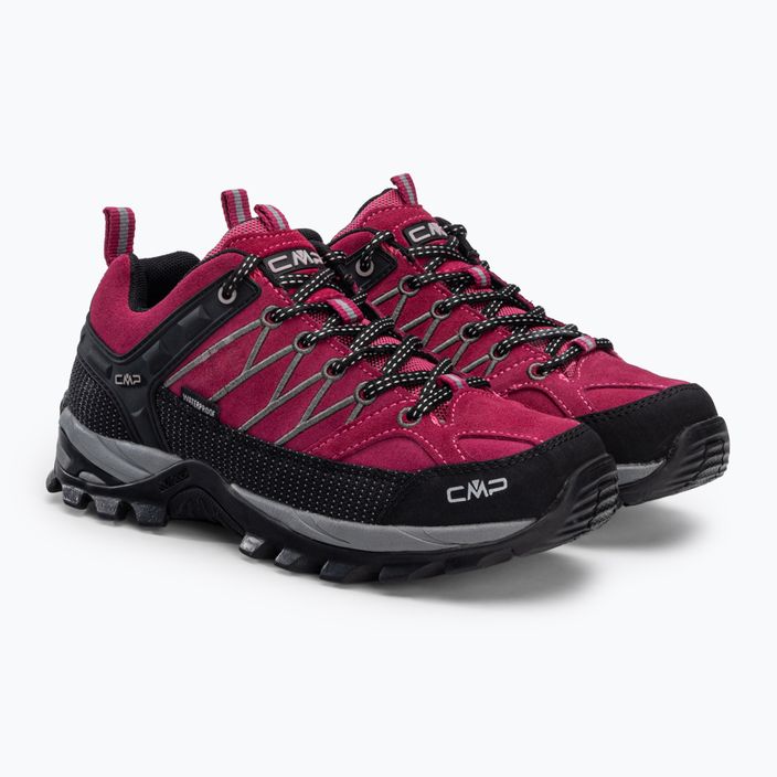 Buty trekkingowe damskie CMP Rigel Low różowe 3Q13246 4