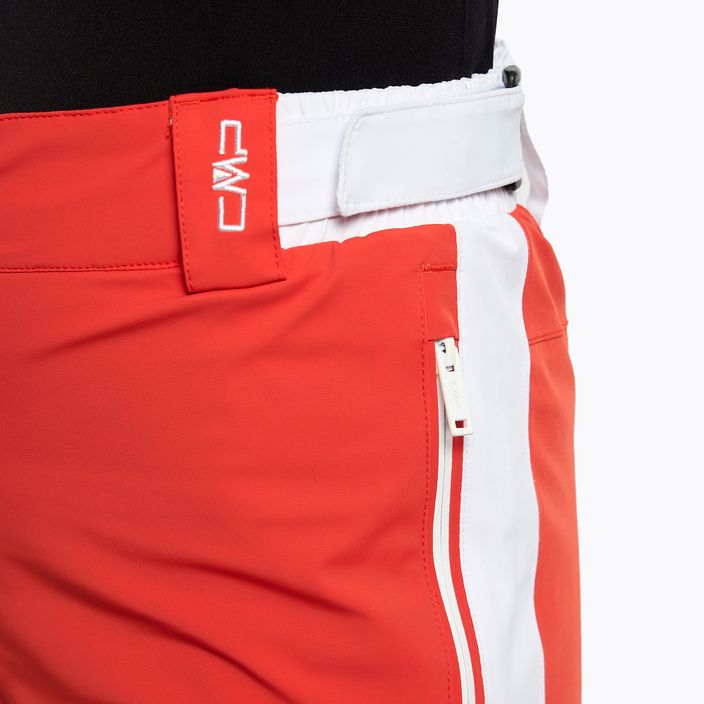 Spodnie narciarskie damskie CMP czerwone 30W0806/C827 6
