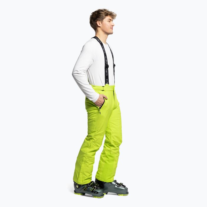 Spodnie narciarskie męskie CMP zielone 3W17397N/E112 2
