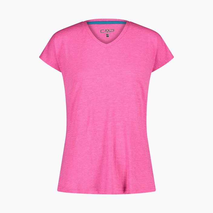 Koszulka damska CMP różowa 31T7256/H924