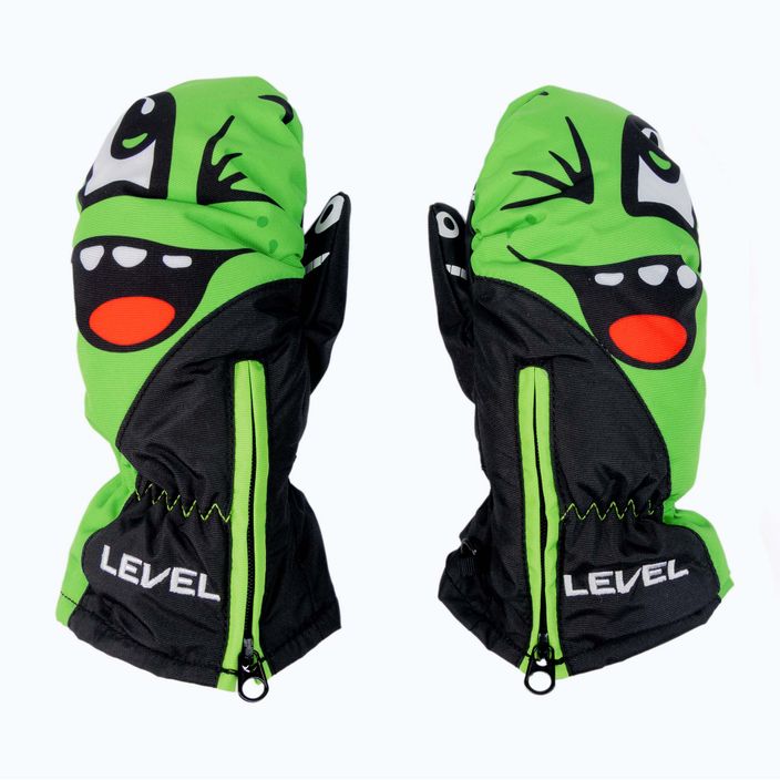 Rękawice narciarskie dziecięce Level Lucky Mitt zielone 4146 2