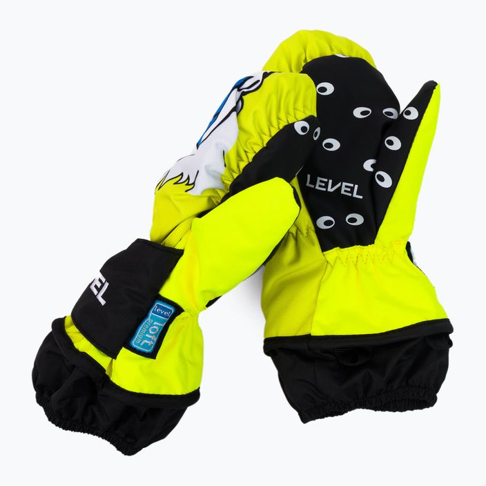 Rękawice snowboardowe dziecięce Level Animal Mitt niebiesko-czerwone 4174