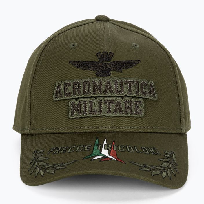 Czapka z daszkiem męska Aeronautica Militare Embossed Embroidery military green 2