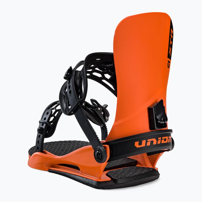 Wiązania snowboardowe męskie Union STR pomarańczowe 2210635 4
