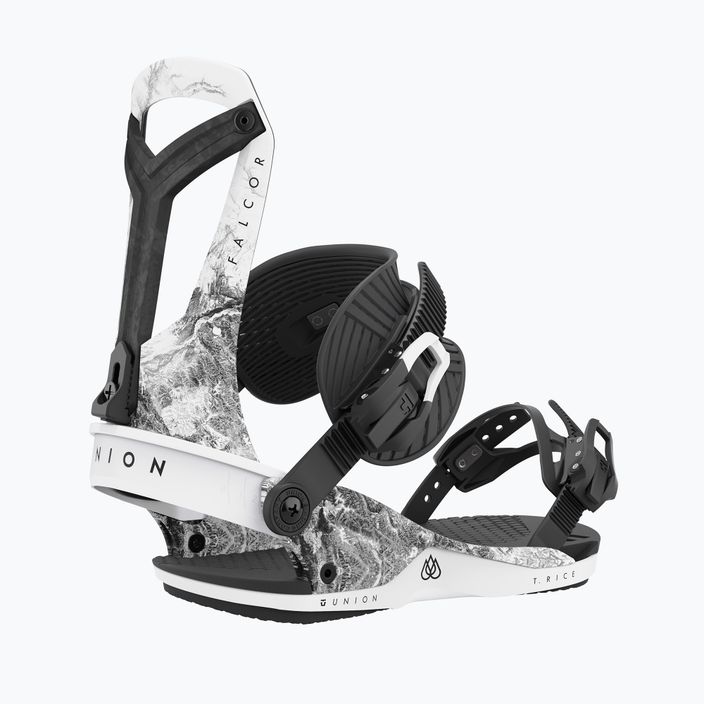 Wiązania snowboardowe męskie Union Falcor czarno-białe 2220125 7