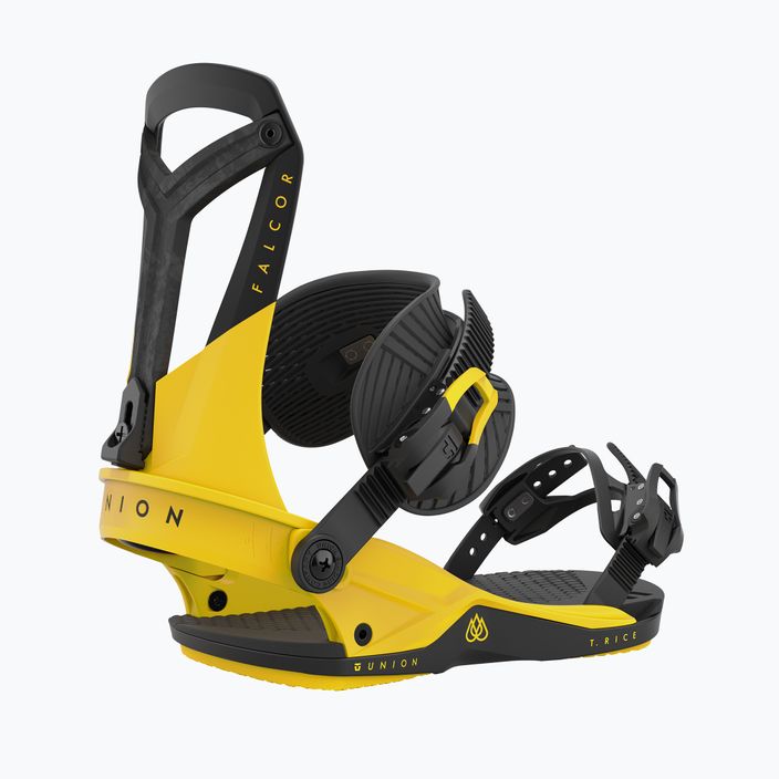 Wiązania snowboardowe męskie Union Falcor żółte 2220135 7