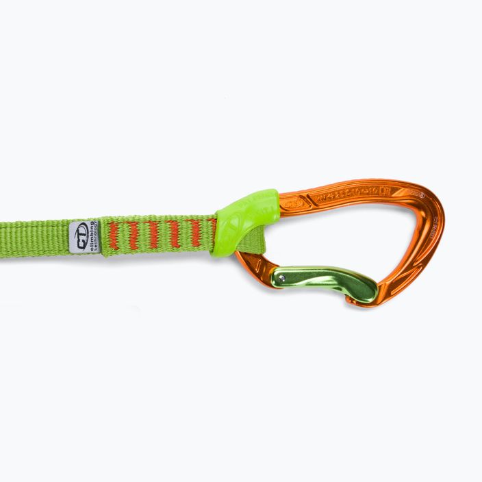 Ekspres wspinaczkowy Climbing Technology Nimble Fixbar Set Ny 22 cm orange/green 2