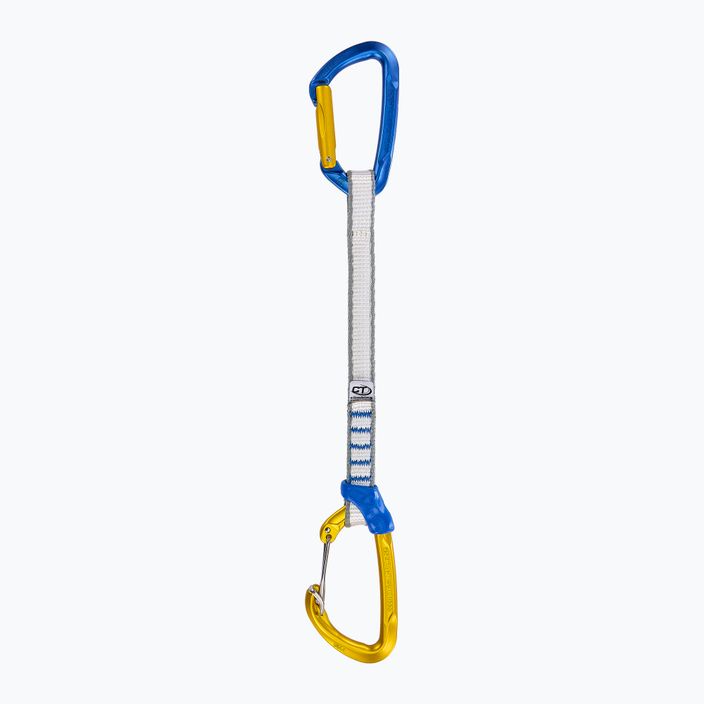 Ekspres wspinaczkowy Climbing Technology Berry Set QD NY Sling 22 cm blue/ocra