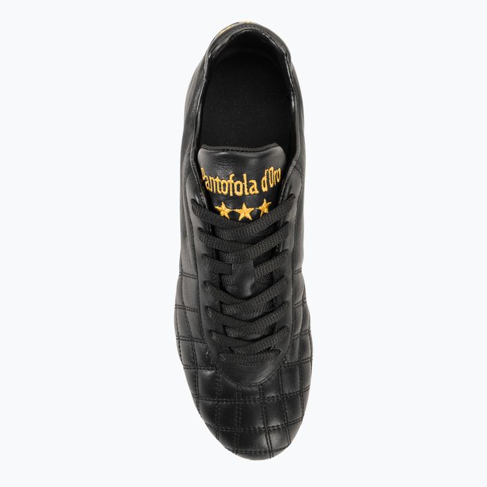 Buty piłkarskie męskie Pantofola d'Oro Del Duca nero 6