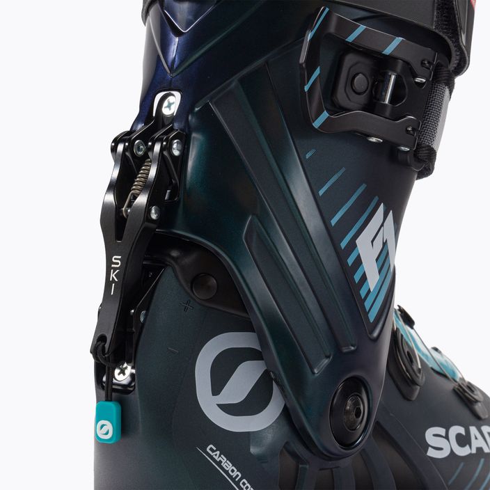 Buty skiturowe damskie SCARPA F1 anthracite/aqua 7