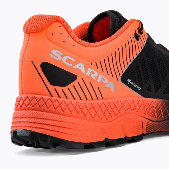 Buty do biegania męskie SCARPA Spin Ultra GTX orange fluo/black 8