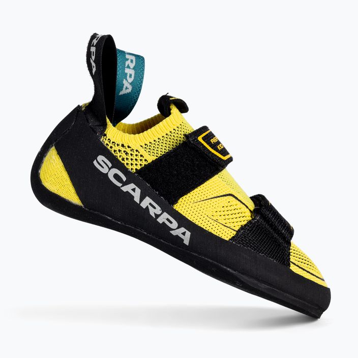 Buty wspinaczkowe dziecięce SCARPA Reflex Kid yellow/black 2