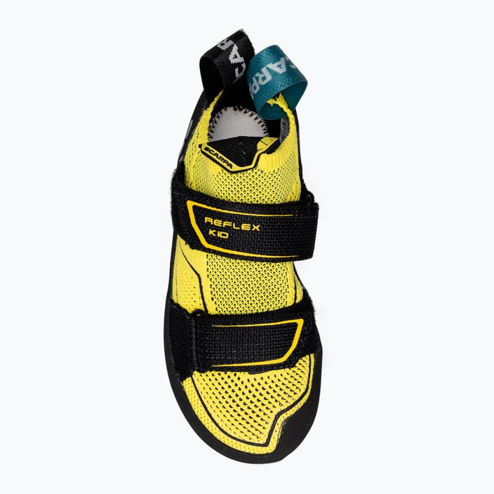 Buty wspinaczkowe dziecięce SCARPA Reflex Kid yellow/black 6