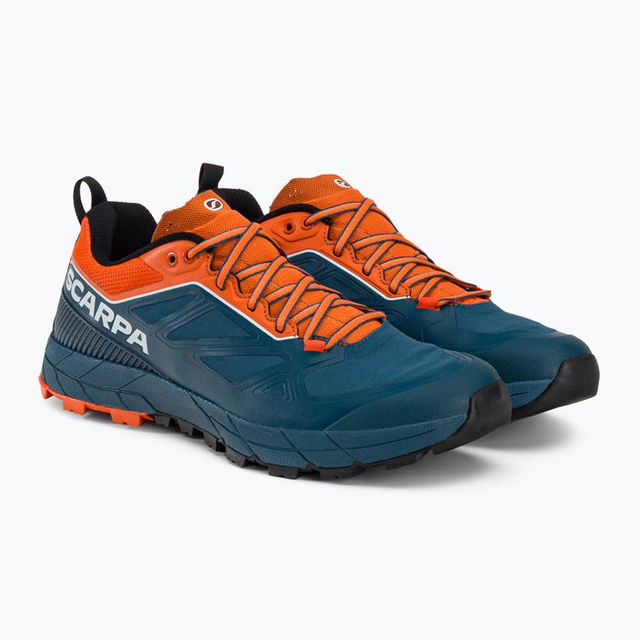 Buty trekkingowe męskie SCARPA Rapid GTX cosmic blue/orange 4